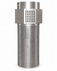 Filtro cilíndrico industrial perforado de acero Filtro cilíndrico industrial perforado de acero
